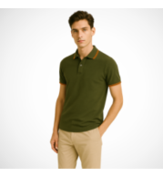 Bespoke Fashion Polo Shirt – Premium Piqué Cotton, Custom Fit, Signature Collar, Durable Stitching, Logo Embroidery, Variety of Colors, Stylish Business & Casual Wear, All Sizes